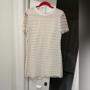 Tory Burch white crochet dress